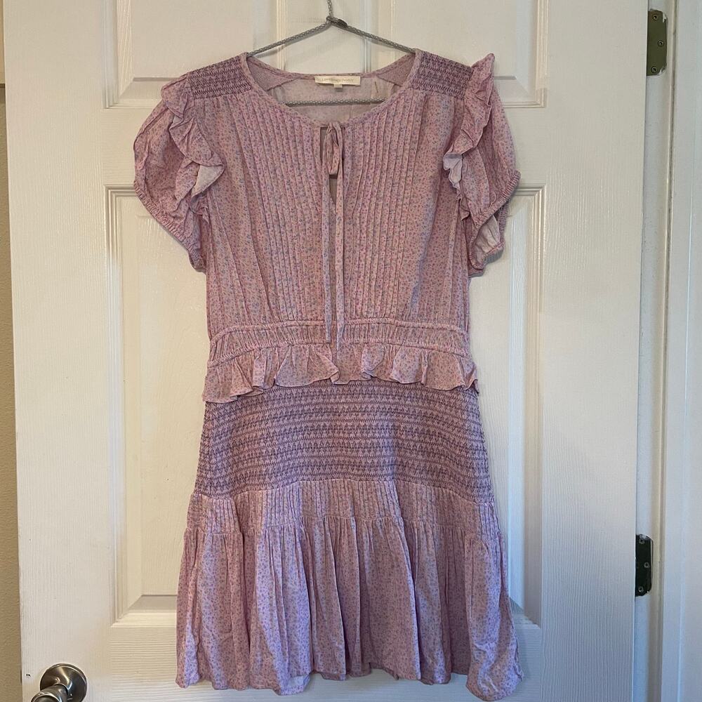 LOVESHACKFANCY Toto Ruffle Dress size Large